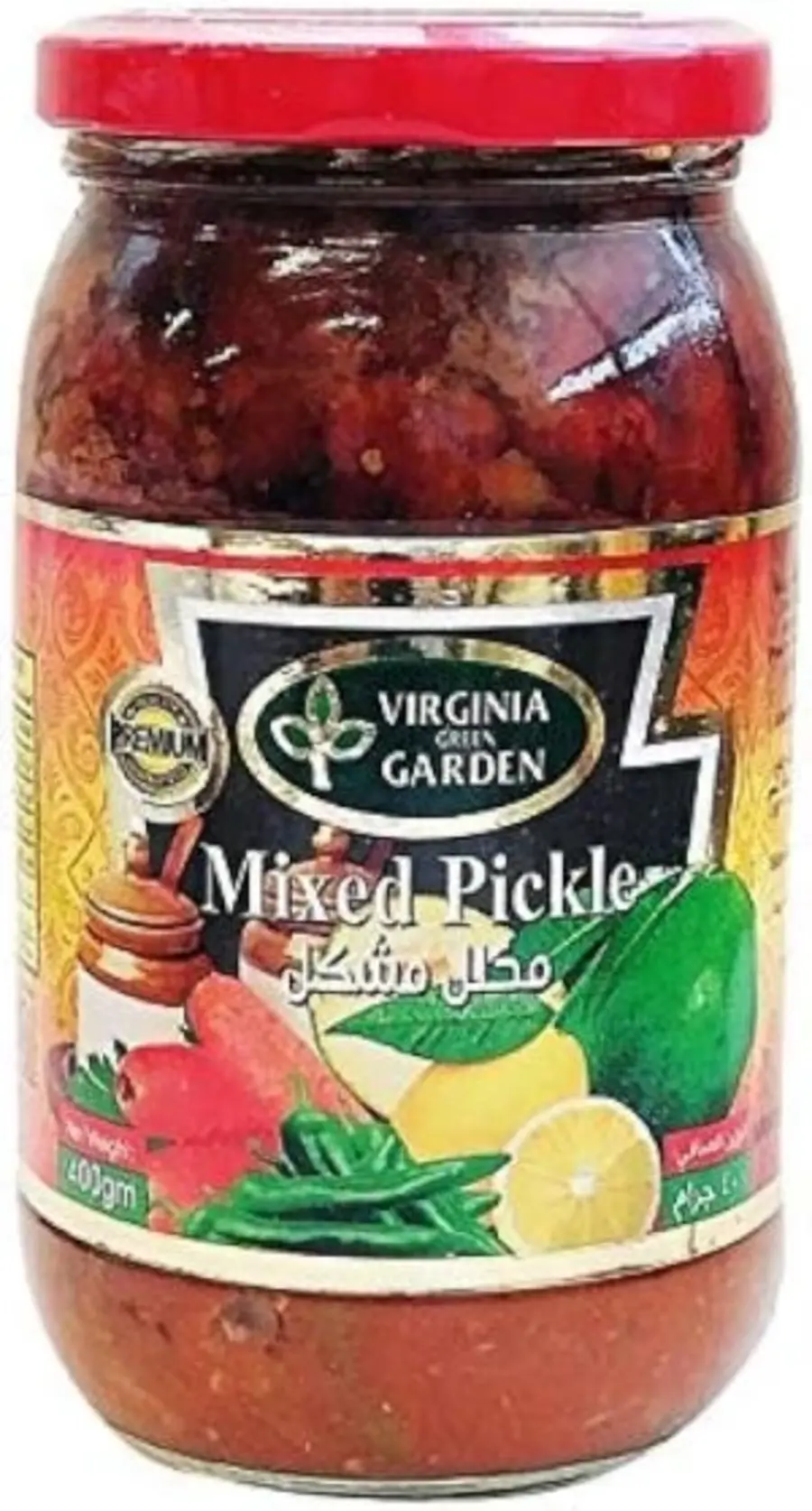 Virginia Mixed Pickle 400Gm